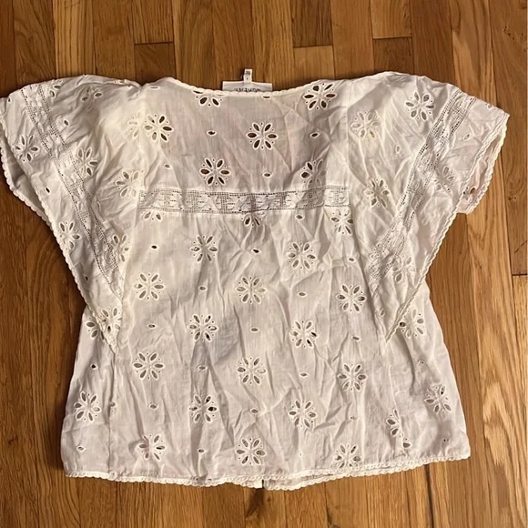 The Great eyelet top0
